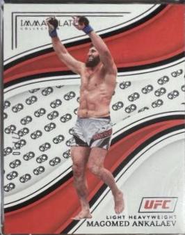Magomed Ankalaev 2023 Panini Immaculate Collection UFC Base #31 30th Anniversary