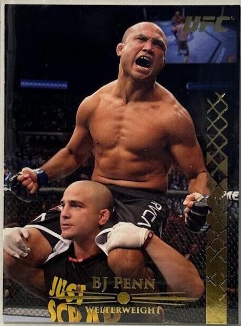 BJ Penn 2011 Topps UFC Title Shot Base #34 Gold