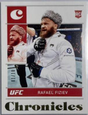 Rafael Fiziev 2022 Panini Chronicles UFC Base Chronicles #84 Gold