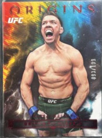 Dricus Du Plessis 2023 Panini Chronicles UFC Base Origins #138 Red