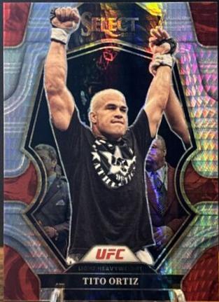 Tito Ortiz 2023 Panini Select UFC Premier Level #165 Lucky Envelopes