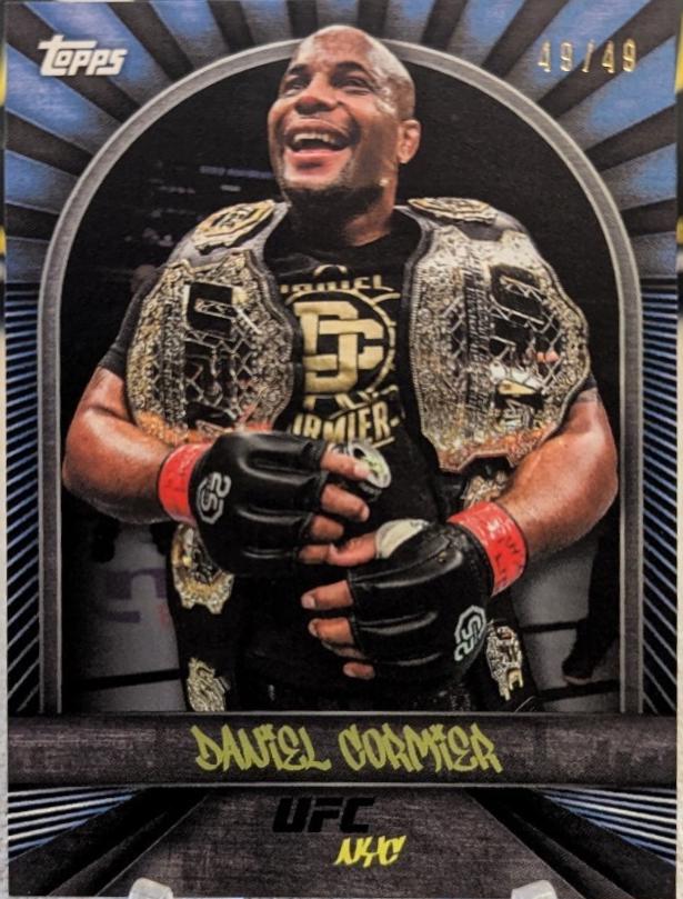 Daniel Cormier 2024 Topps UFC NYC Base #19 Blue