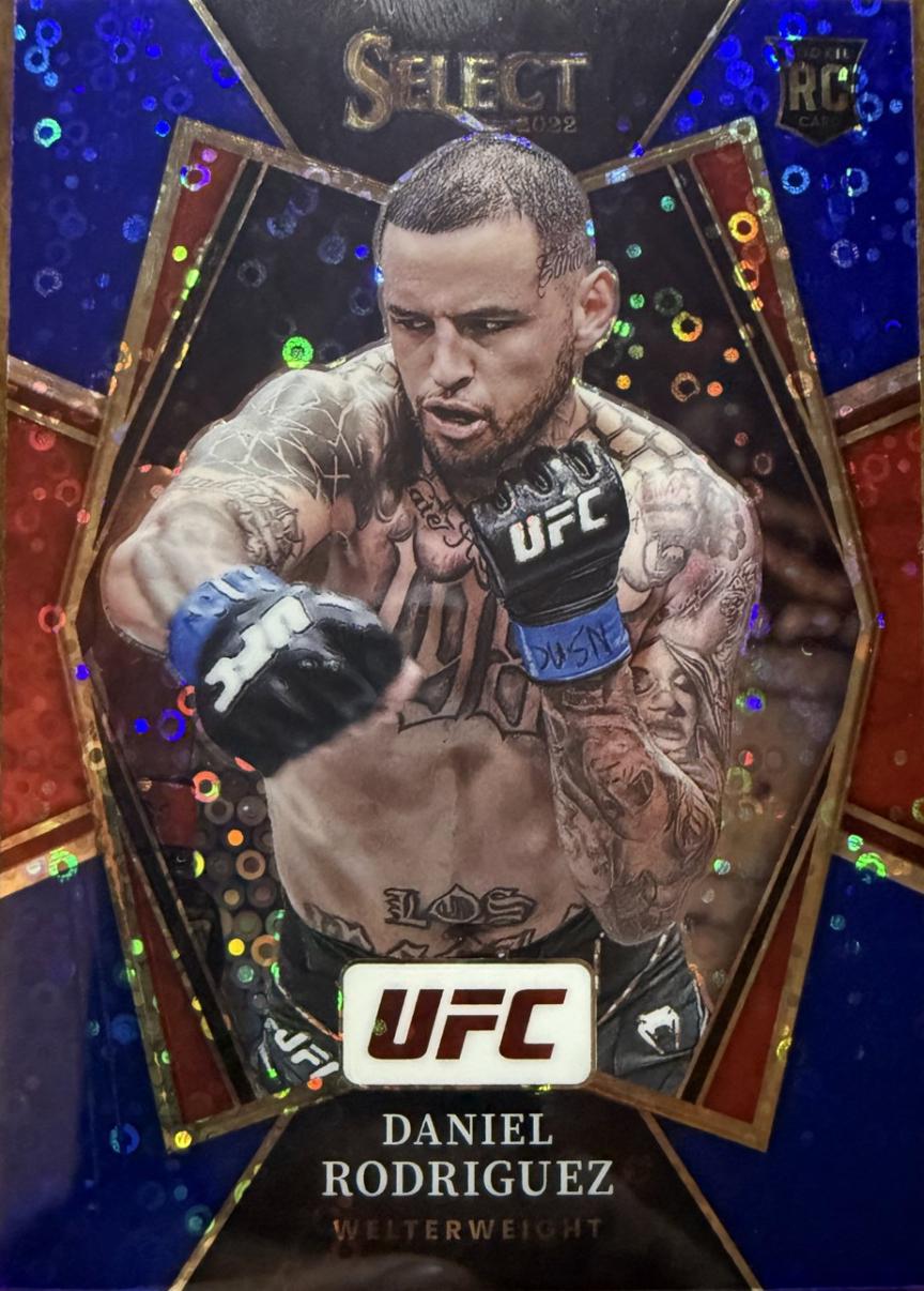 Daniel Rodriguez 2022 Panini Select UFC Premier Level #127 Blue Disco