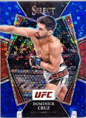 Dominick Cruz 2022 Panini Select UFC Premier Level #132 Blue Disco
