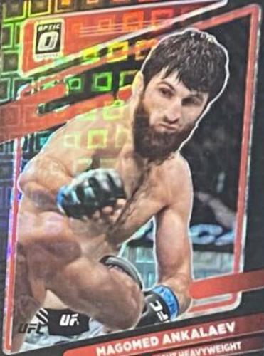 Magomed Ankalaev 2022 Panini Donruss Optic UFC Base #10 Black Pandora