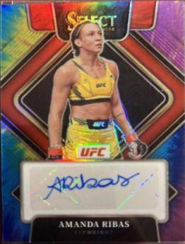 Amanda Ribas 2022 Panini Select UFC Premier Level #136 Tie Dye