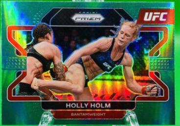 Holly Holm 2022 Panini Prizm UFC Base #3 Green