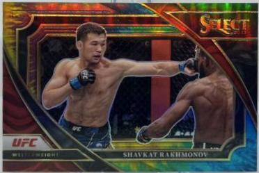 Shavkat Rakhmonov 2023 Panini Select UFC Mezzanine #312 Green