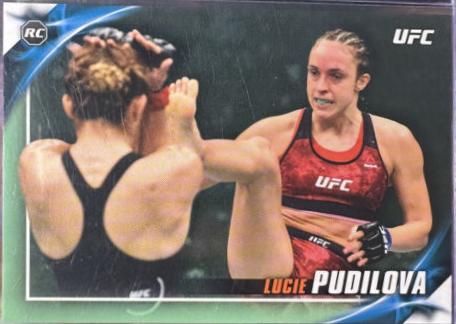 Lucie Pudilova 2019 Topps UFC Knockout Base #81 Green