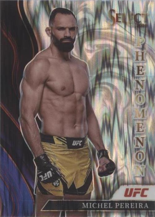 Michel Pereira 2022 Panini Select UFC Phenomenon #15 Flash
