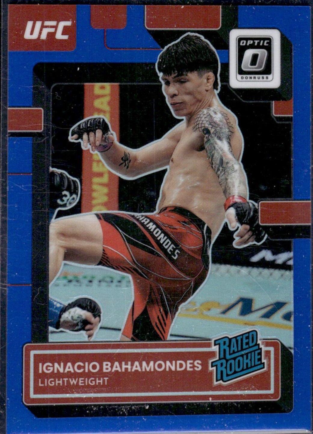 Ignacio Bahamondes 2023 Panini Donruss Optic UFC Base #134 Blue