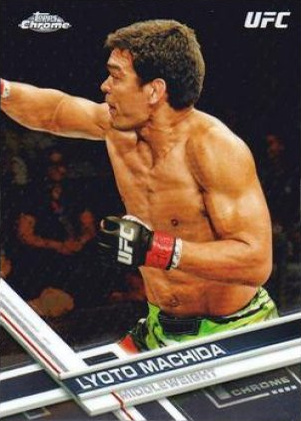 Lyoto Machida 2017 Topps Chrome UFC Base #30 Green