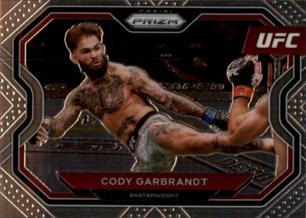 Cody Garbrandt 2021 Panini Prizm UFC Base #106 Black
