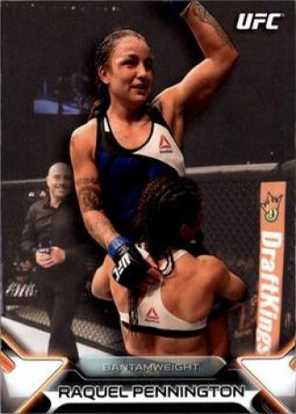 Raquel Pennington 2016 Topps UFC Knockout Base #93 Gold