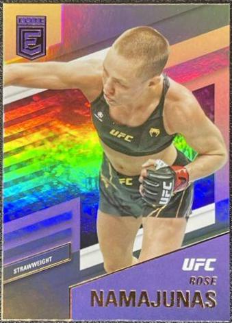 Rose Namajunas 2022 Panini Chronicles UFC Base Elite #248 Bronze