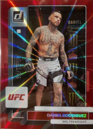 Daniel Rodriguez 2023 Panini Donruss UFC Base #90 Red Laser