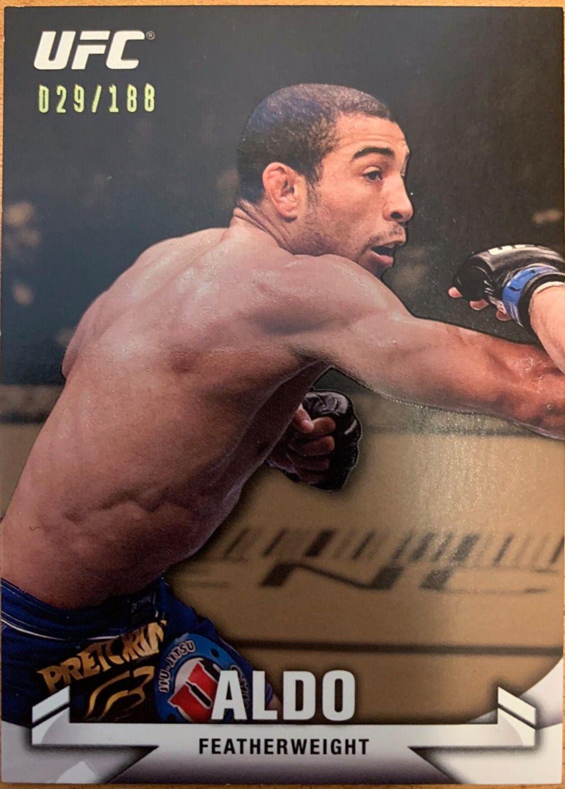 José Aldo 2013 Topps UFC Knockout Base #39 Gold