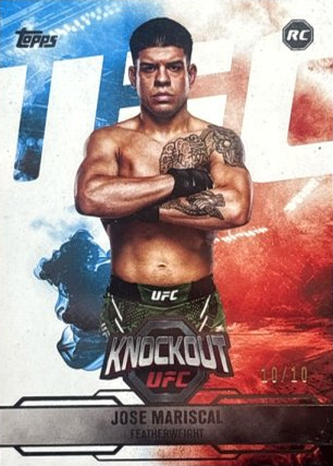 Jose Mariscal 2025 Topps Knockout UFC Base #60 Red