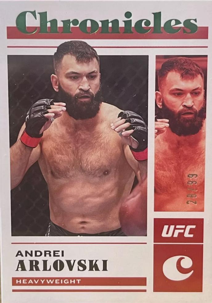 Andrei Arlovski 2023 Panini Chronicles UFC Base Chronicles #20 Green
