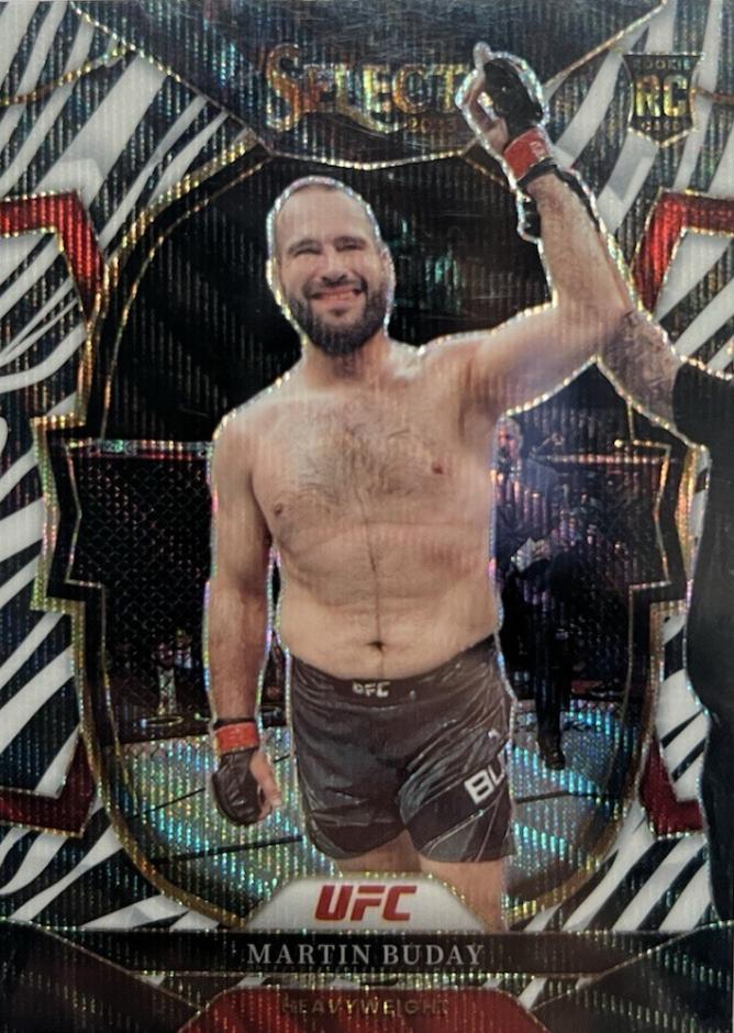 Martin Buday 2023 Panini Select UFC Concourse #89 Zebra
