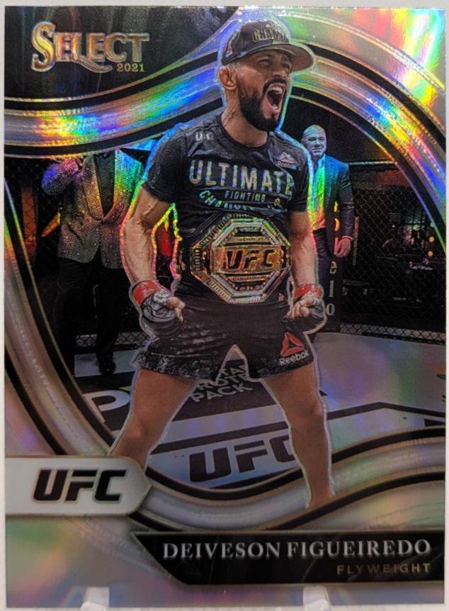 Deiveson Figueiredo 2021 Panini Select UFC Octagonside #294 Silver