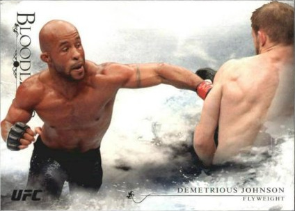 Demetrious Johnson 2014 Topps UFC Bloodlines Base #68 Platinum