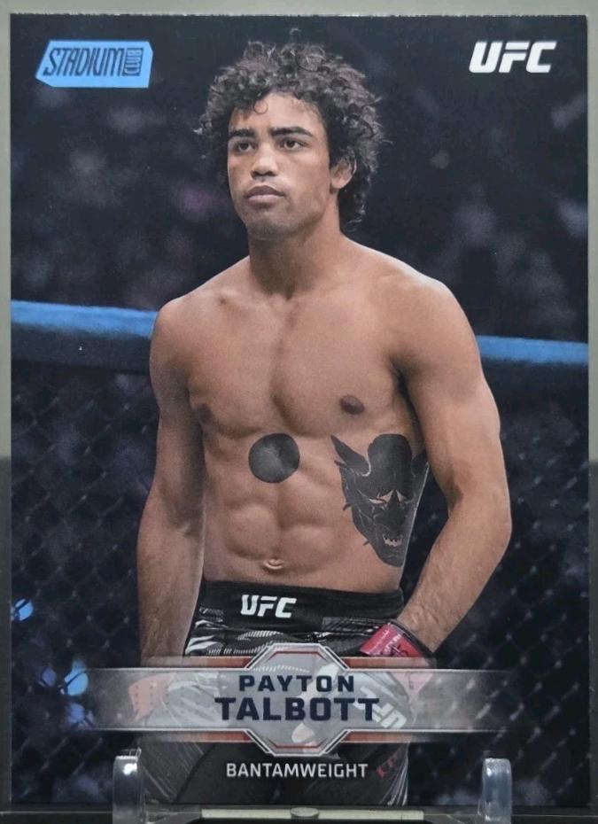 Payton Talbott 2026 Topps Stadium Club UFC Base #22 Blue