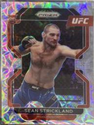 Sean Strickland 2022 Panini Prizm UFC Base #172 Premium