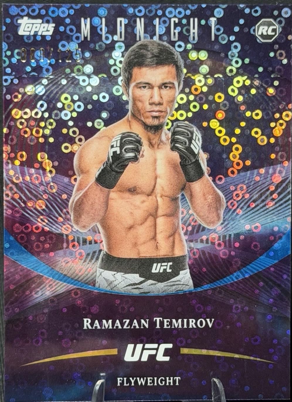 Ramazan Temirov 2026 Topps Midnight UFC Base #39 Morning
