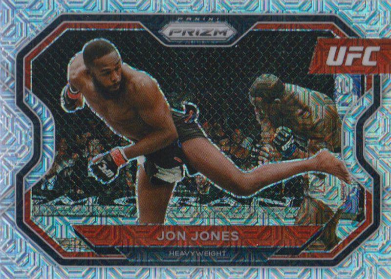 Jon Jones 2021 Panini Prizm UFC Base #101 Mojo