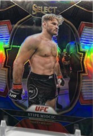 Stipe Miocic 2023 Panini Select UFC Concourse #43 Black Blue