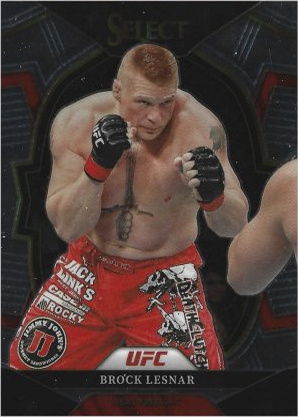 Brock Lesnar 2023 Panini Select UFC Concourse #50 Lucky Envelopes