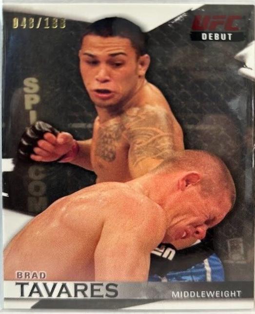 Brad Tavares 2010 Topps UFC Knockout Base #138 Silver