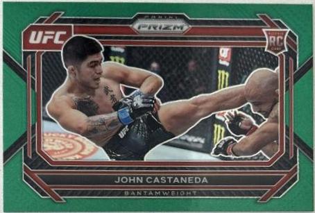 John Castaneda 2023 Panini Prizm UFC Base #64 Green