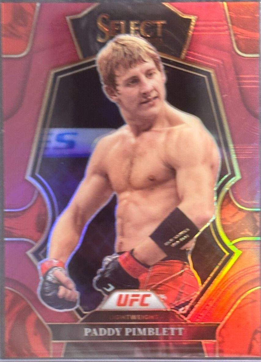 Paddy Pimblett 2023 Panini Select UFC Octagonside #225 Maroon