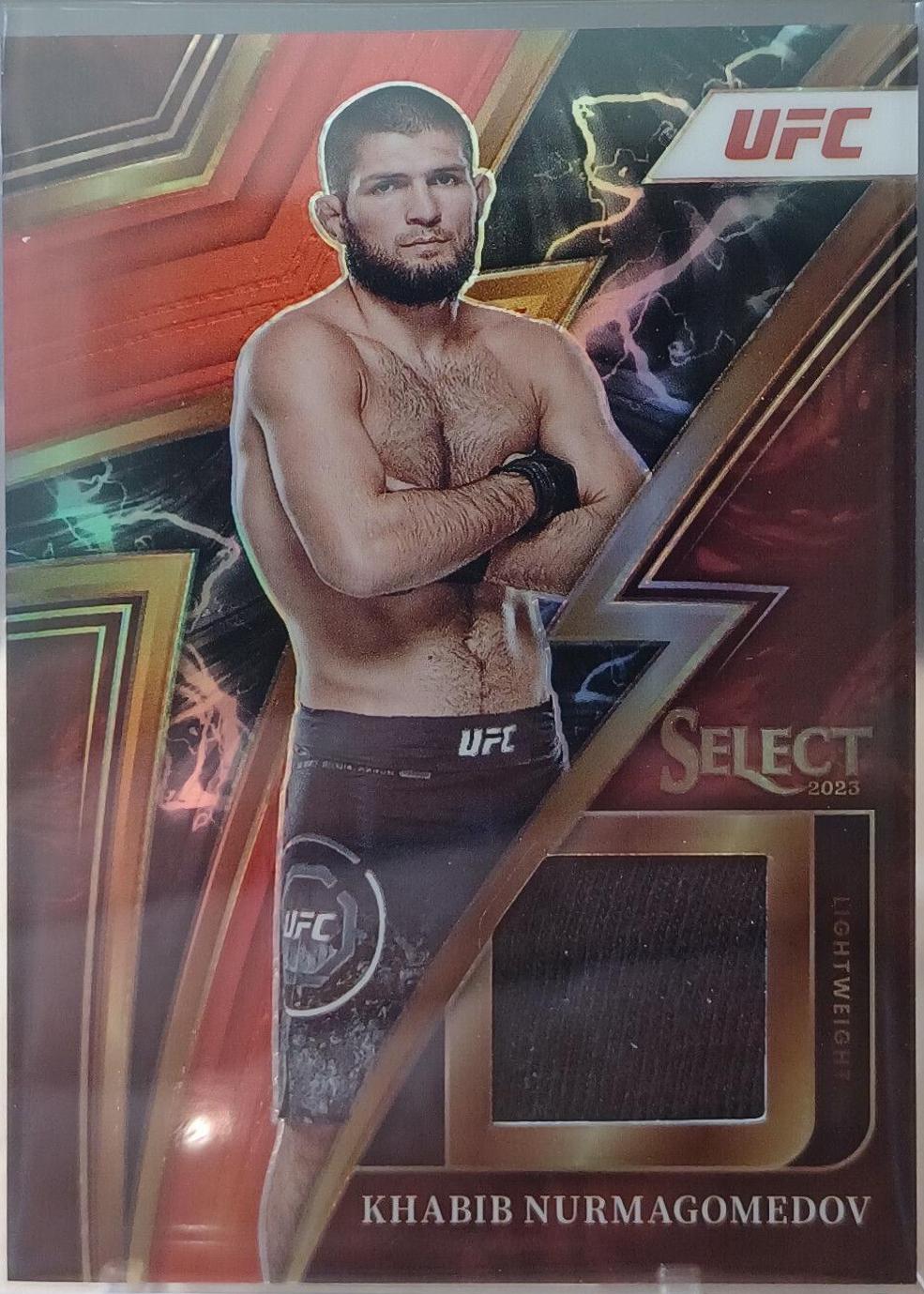 Khabib Nurmagomedov 2023 Panini Select UFC Octagonside #203 Red Disco