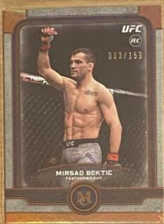 Mirsad Bektić 2019 Topps UFC Museum Collection Base #2 Copper