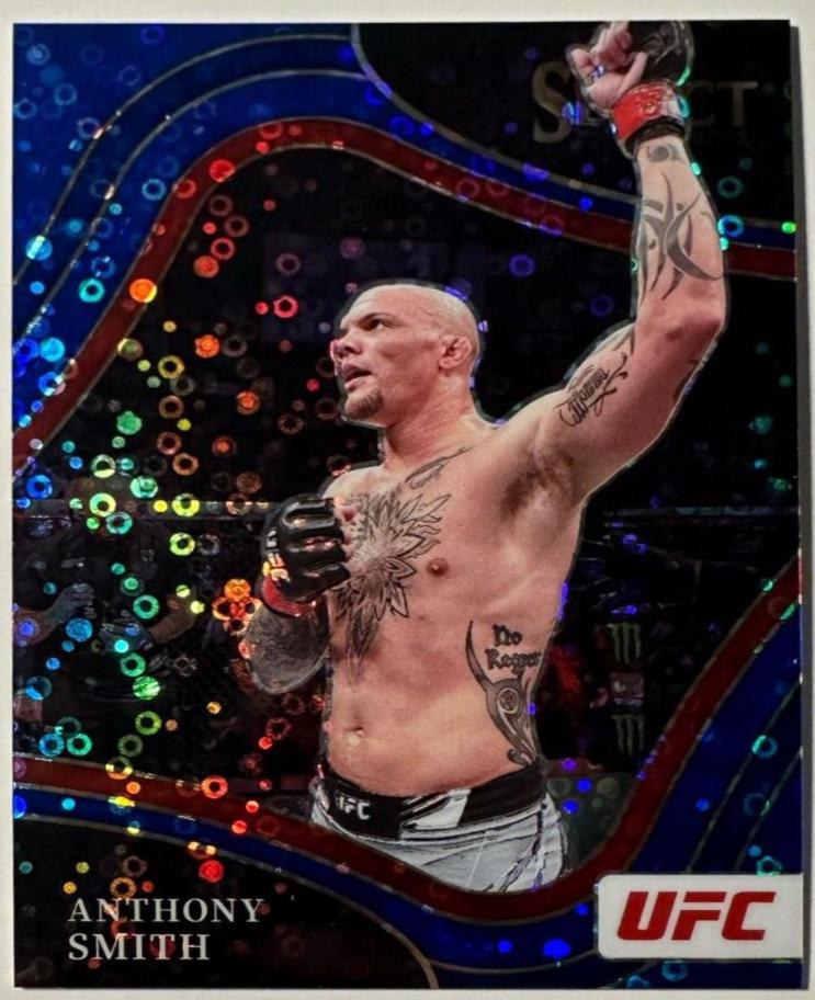 Anthony Smith 2022 Panini Select UFC Octagonside #228 Blue Disco