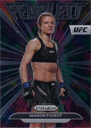 Manon Fiorot 2023 Panini Prizm UFC Fearless #30 Black