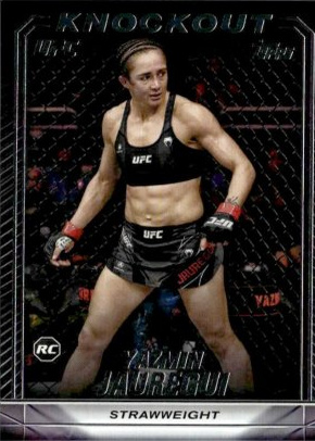 Yazmin Jauregui 2024 Topps Knockout UFC Base #65 Orange