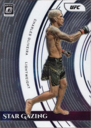 Charles Oliveira 2022 Panini Donruss Optic UFC Star Gazing #3 Pink