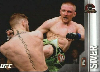 Dennis Siver 2015 Topps UFC Champions Base #170 Black