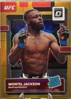 Montel Jackson 2023 Panini Donruss Optic UFC Base #131 Orange
