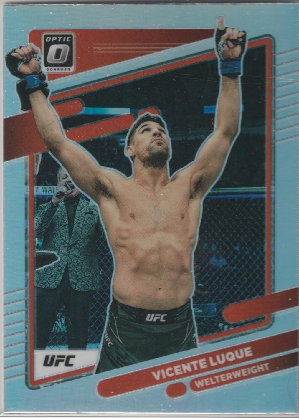 Vicente Luque 2022 Panini Donruss Optic UFC Base #92 Holo
