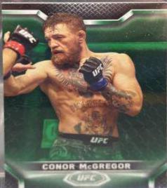 Conor McGregor 2020 Topps UFC Knockout Base #77 Green
