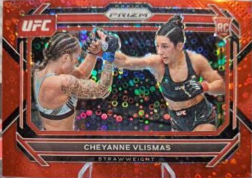 Cheyanne Vlismas 2023 Panini Prizm Under Card UFC Base #98 Red