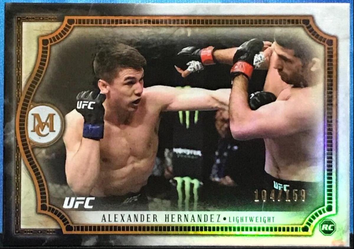 Alexander Hernandez 2018 Topps UFC Museum Collection Base #45 Copper