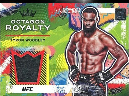 Tyron Woodley 2022 Panini Donruss UFC Octagon Royalty #11 Prime