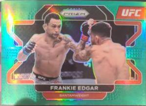 Frankie Edgar 2022 Panini Prizm UFC Base #51 Green