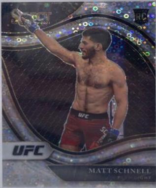 Matt Schnell 2021 Panini Select UFC Octagonside #275 Silver